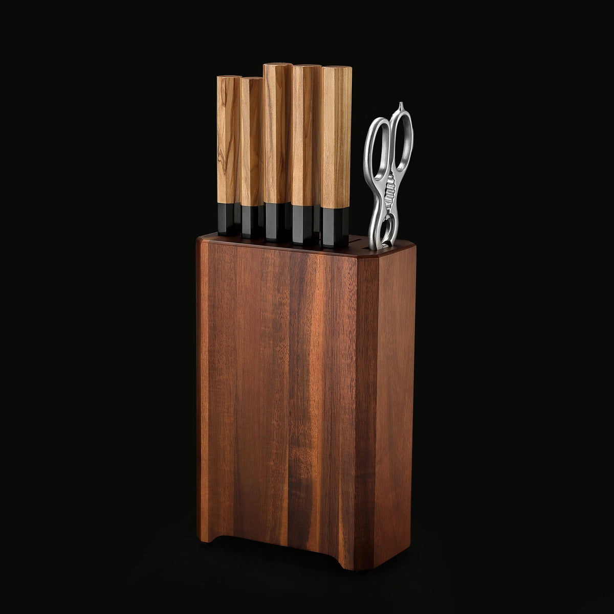 Kaze Knife Holder – Modern Wooden Knife Block by Kansai Knives