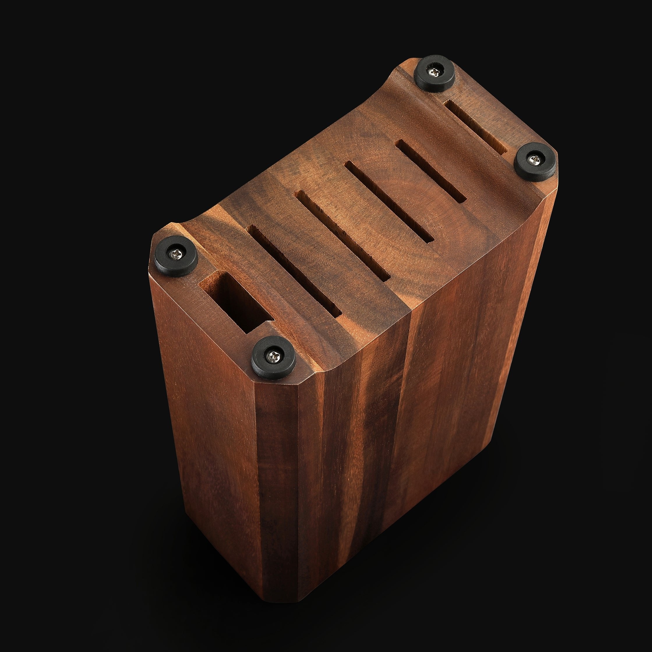 Kaze Knife Holder – Modern Wooden Knife Block by Kansai Knives